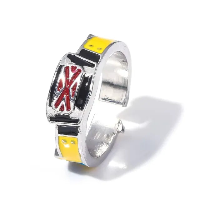 Elegant Deadpool and Wolverine Ring