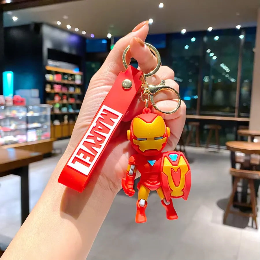 Classic Marvel Character 3D Keychain