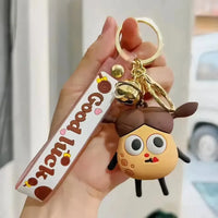 Porte-clés bouche de saucisse de pomme de terre 