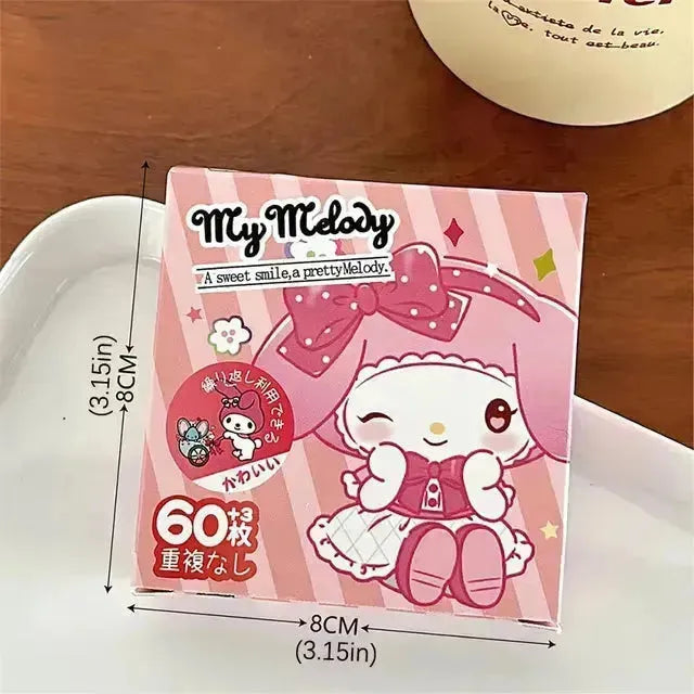 Sanrio Kawaii Sticker Box (60 Pcs)