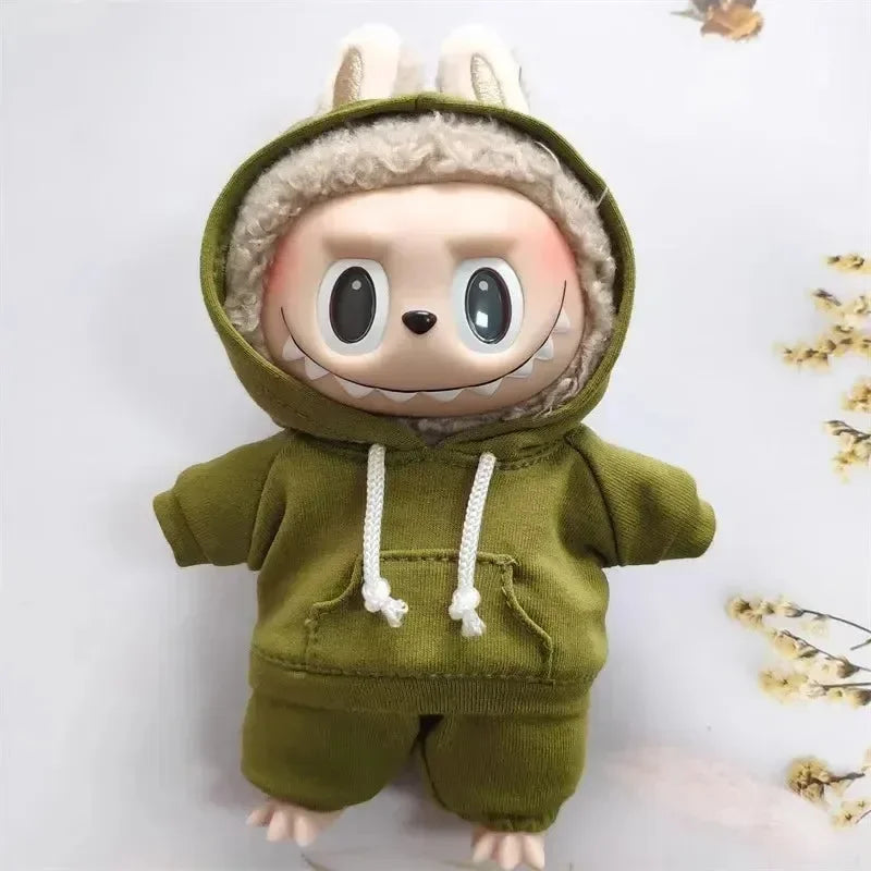 Handmade Cozy Hoodie Joggers Labubu Outfit - Bear Hugs