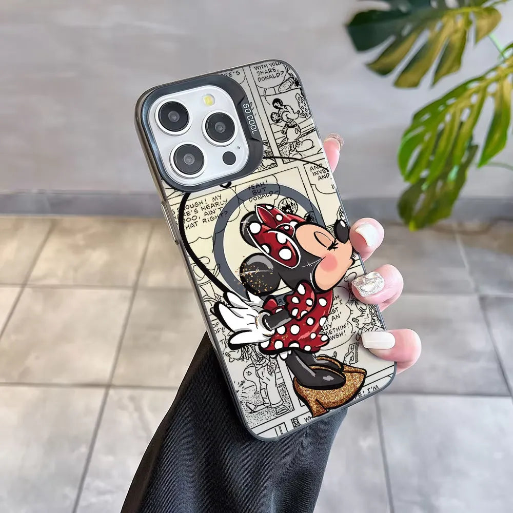 Mickey and Minnie Couple MagSafe Phone Case (For iPhone)