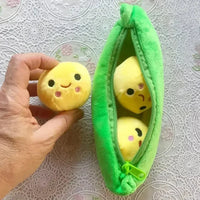 Happy Pals Plush Pea Pod