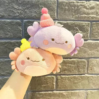 Kawaii Crab With Hat Plush Keychain