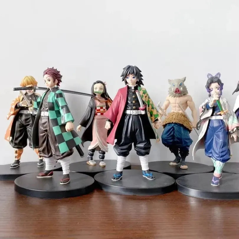 Demon Slayer Anime Characters Action Figurine (10 cm)