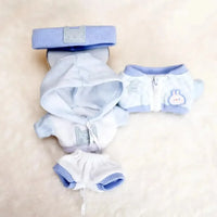 Handmade Labubu Baby Blue Cosy Outfit with Accessories - Bear Hugs