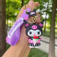 Charming Kuromi 3D Keychain