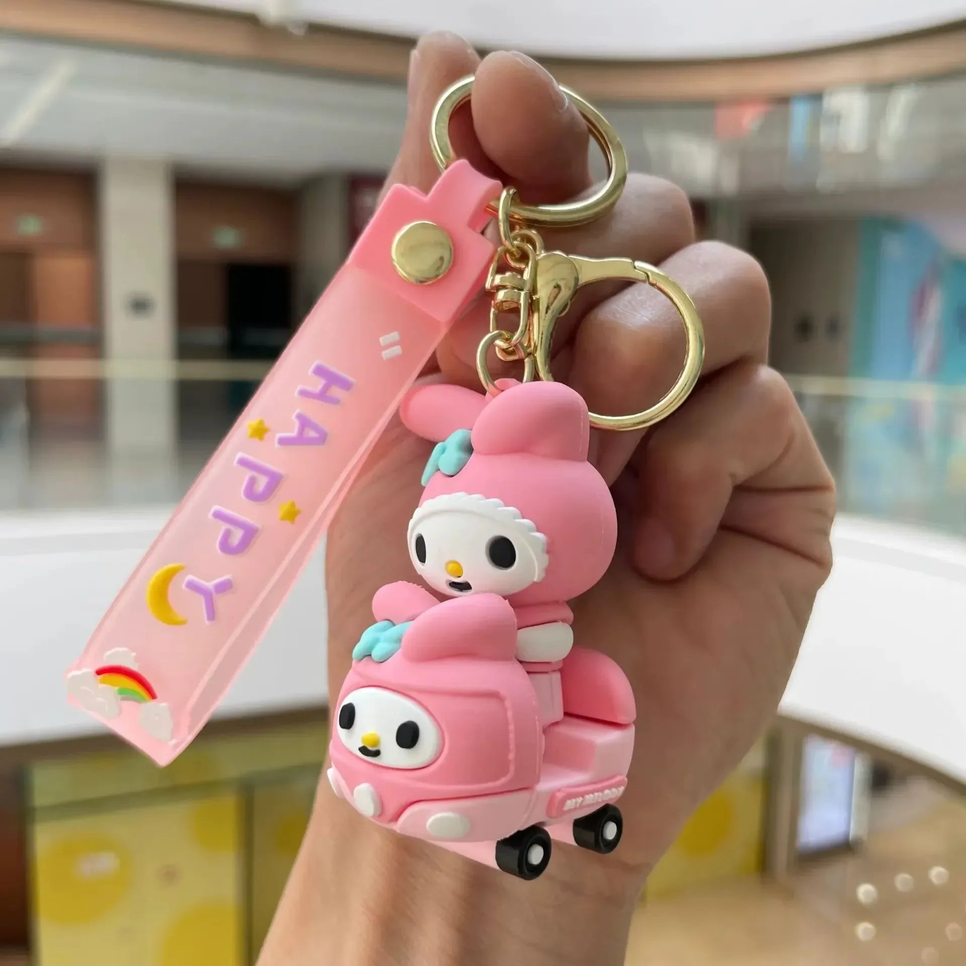Sanliou Rollin' Rainbow Crew Keychain