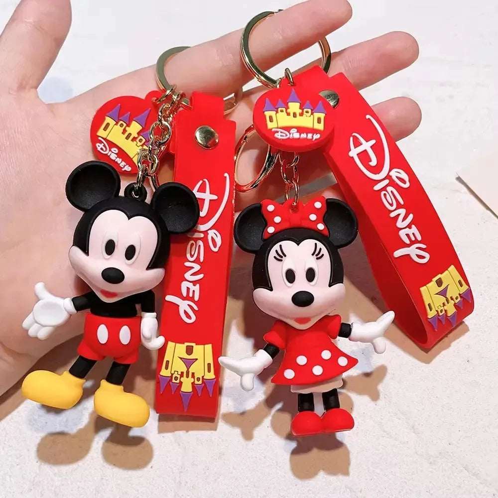 Mickey Minnie Dress-Up Duo Keychain