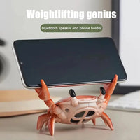 Crabby Tunes Bluetooth Speaker & Phone Stand