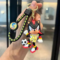 Super Sonic Football Star Keychain