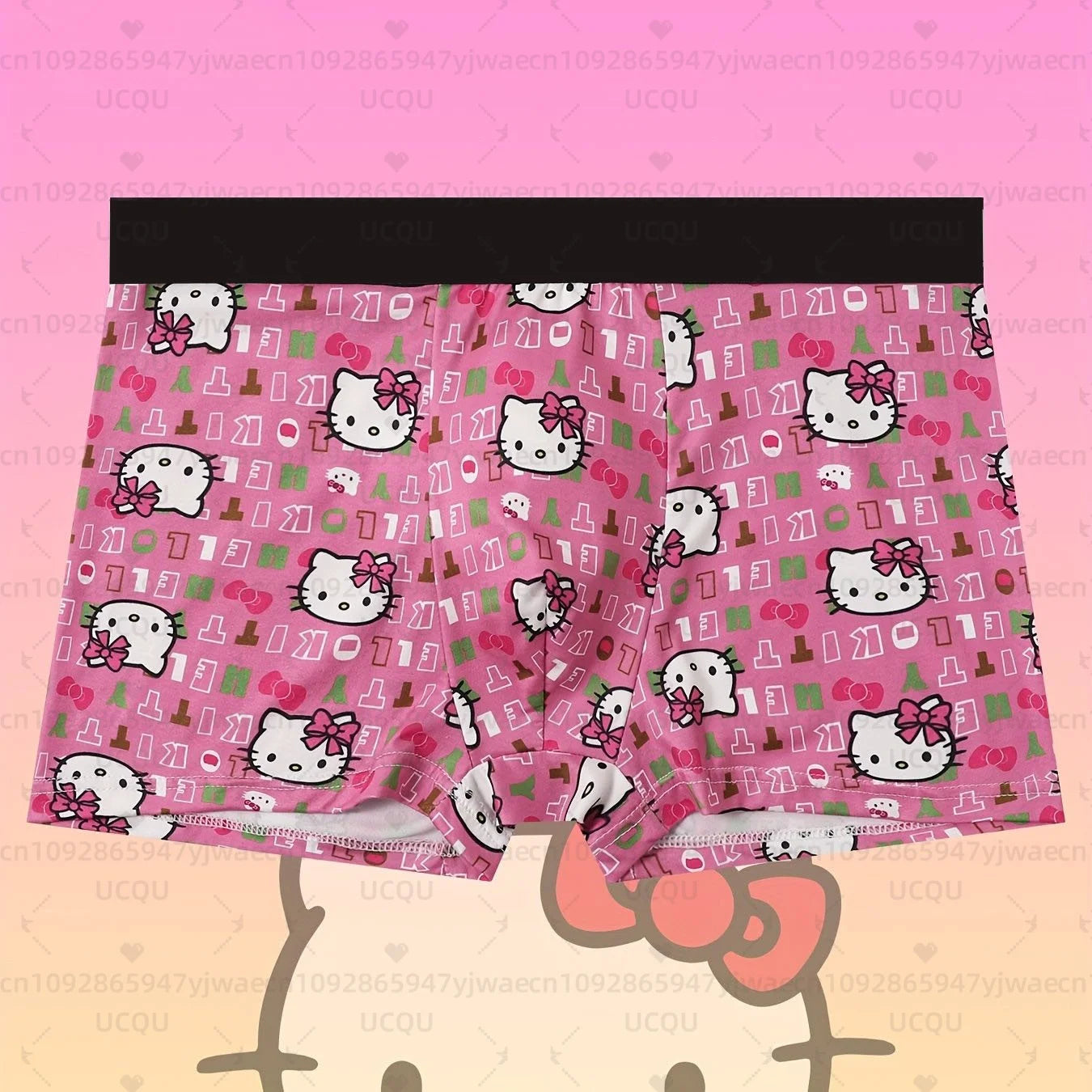 Hello Kitty Breathable Men's Boxer Brief (Set of 3)