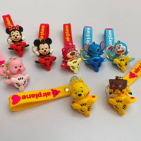 Sky-High Friends Cartoon Keychain