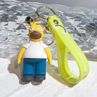 3D Simpsons Keychain