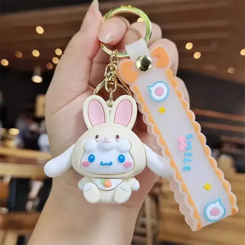 Endearing Floppy Ears Cinnamoroll Keychain