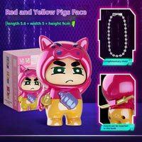 Crayon Shinchan Gradient Face Changing Keychain