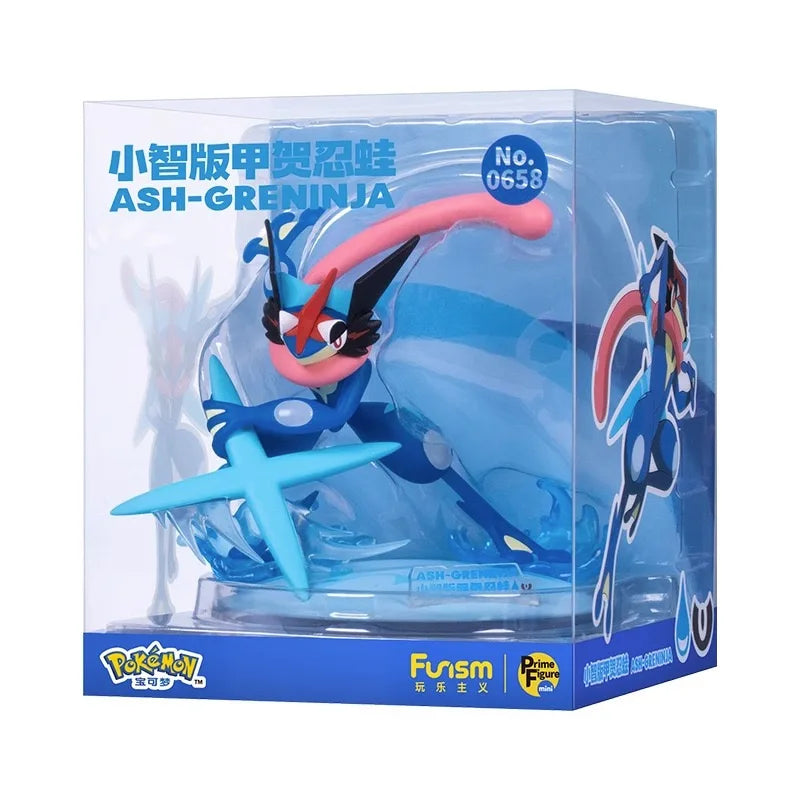 Pokemon 6 Style Genuine Lucario Pikachu Gengar Greninja Doll Model Ornament Anime Action Figure Children's Toys Birthday Gift - Bear Hugs