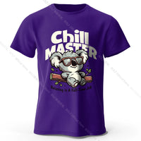 Chill Master Koala Funny T-shirt - Bear Hugs