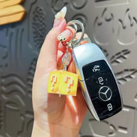 Minekraft Block Beacon LED Keychain