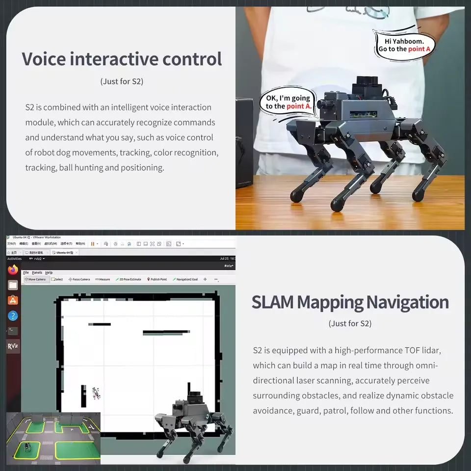 Dogzilla AI Programmable Robot Dog - S1 & S2 Model