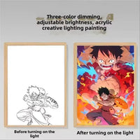 One Piece Anime LED Light Box