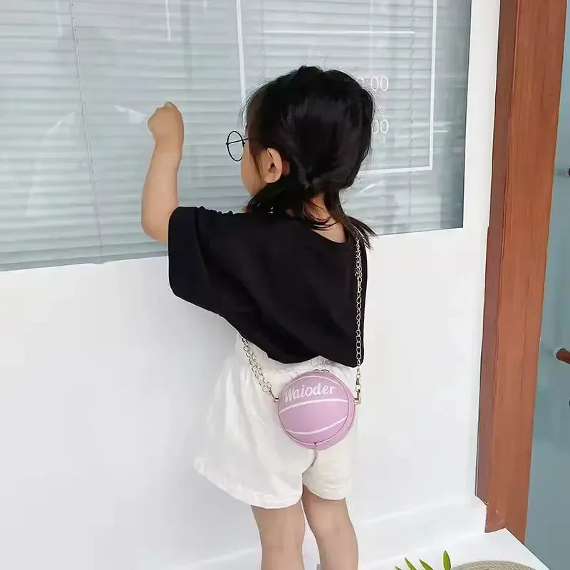 Slam Dunk Basketball Crossbody Bag