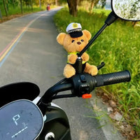 Traffic Cop Bear Brigade Plush Keychain