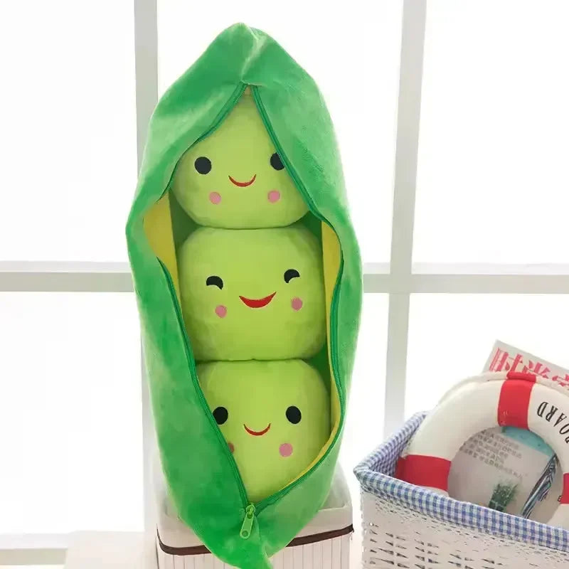 Happy Pals Plush Pea Pod
