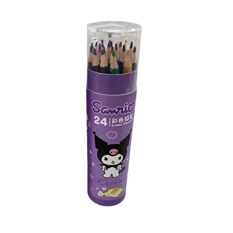 Sanrio Kuromi Pencil Colour Set