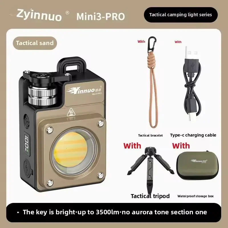 Lampe de camping ultra-lumineuse Yinnuo MINI3-PRO 