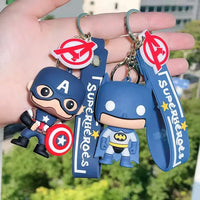 Superhero Squad Figurine Keychain