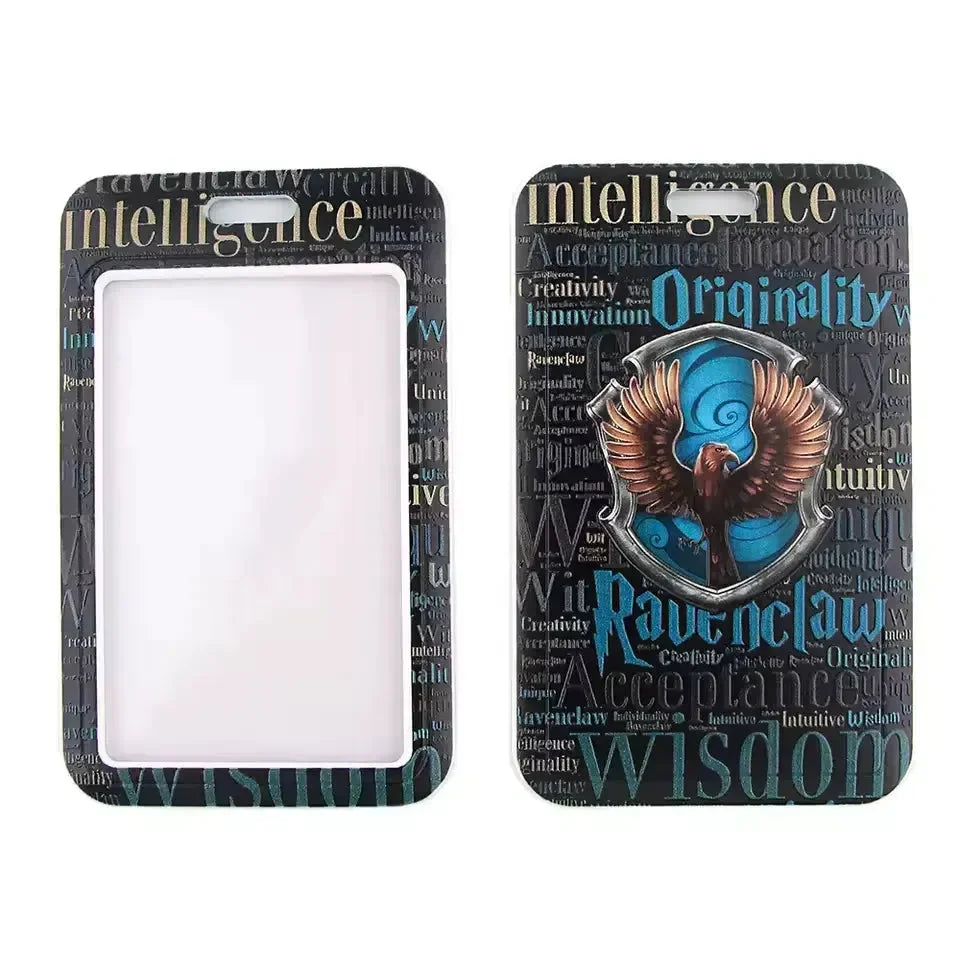 Hogwarts House Colors ID Card Keychain