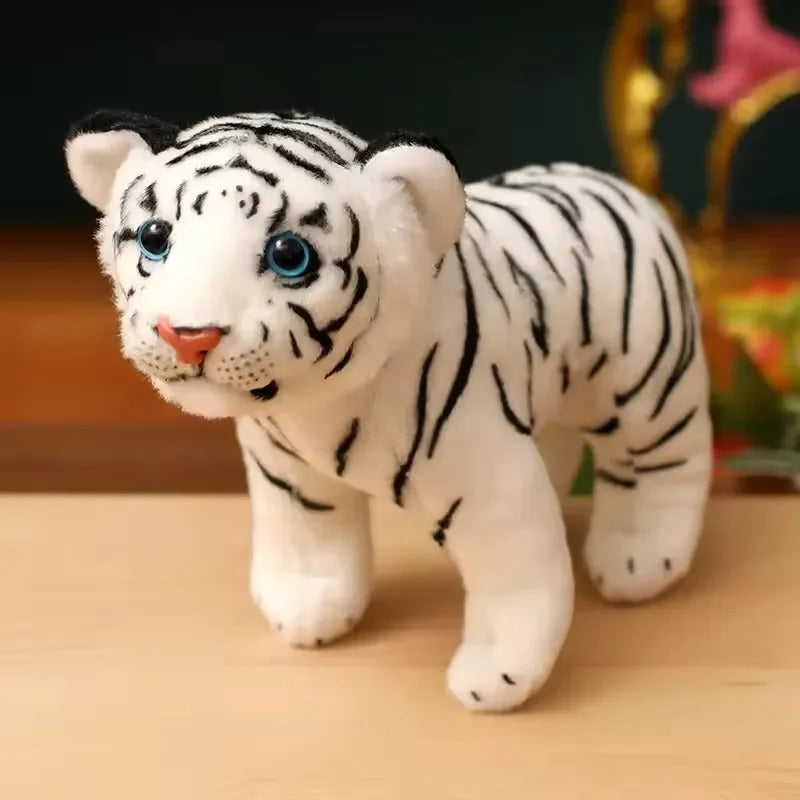 Stripy Snuggler Realistic Tiger Cub Plushie (20 cm)