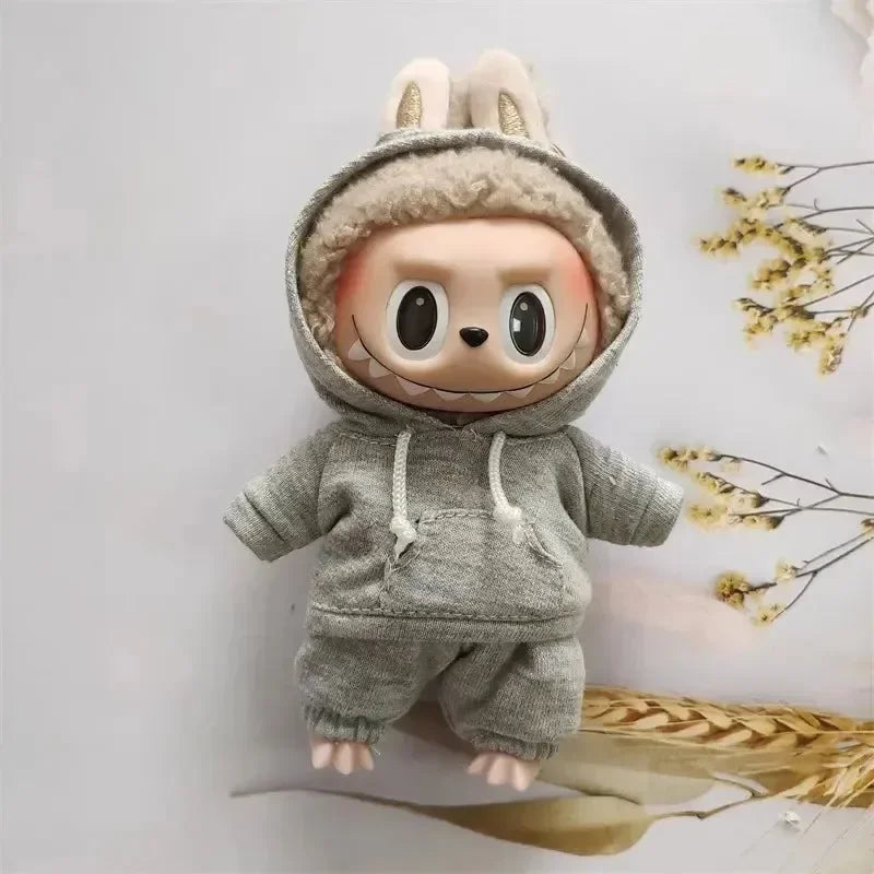 Handmade Cozy Hoodie Joggers Labubu Outfit - Bear Hugs