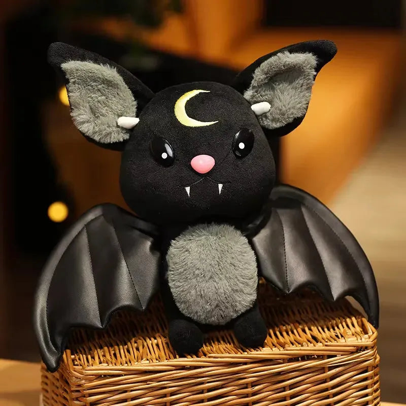 Cute and Creepy Demon Bat Plush Toy (30 cm)