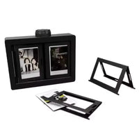 Carrousel de cadres photo rotatifs à 12 emplacements 