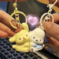 Magnetic Mates Couple Keychain