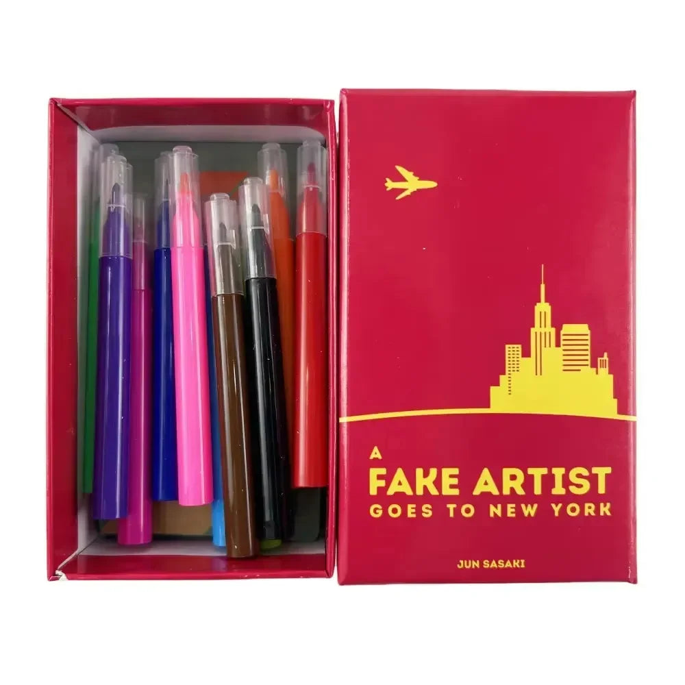 Un faux artiste se rend à New York pour une partie de cartes 