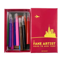 Un faux artiste se rend à New York pour une partie de cartes 