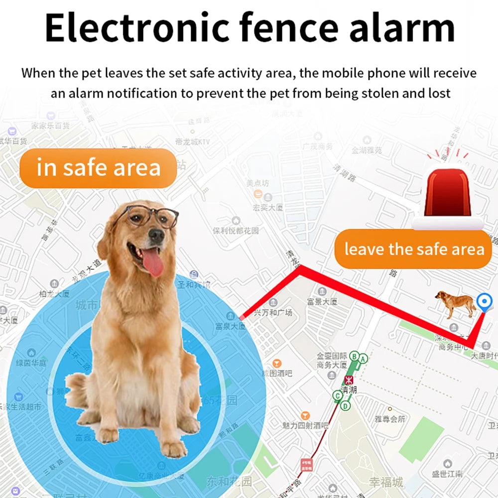 Mini LBS Tracker Pet GPS Tracker Device Remote Control Anti-Lost Waterproof Locator Real-time Tracking For Pet Dog Cat Kids - Bear Hugs