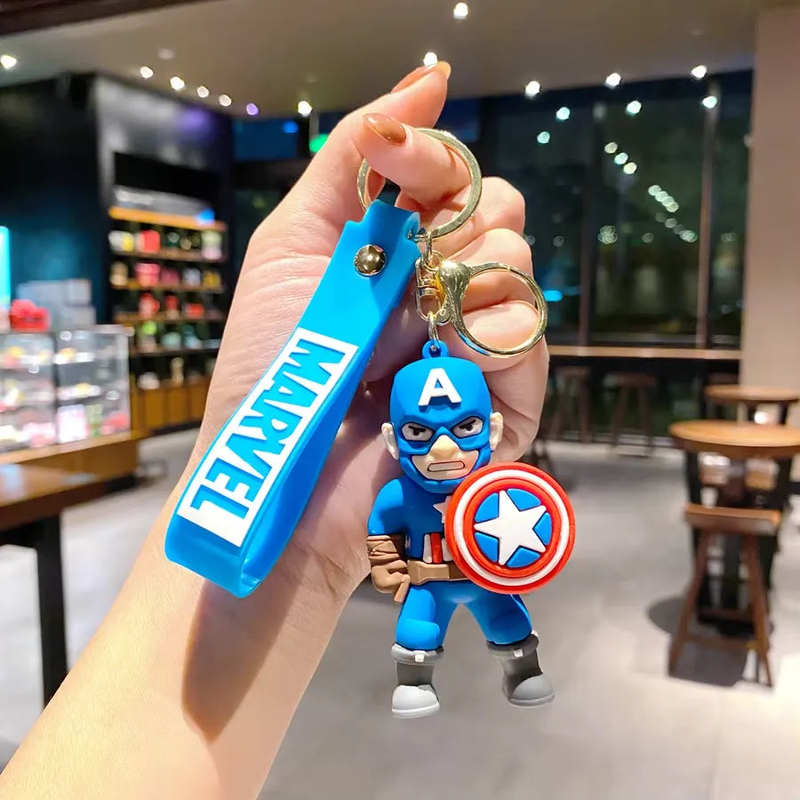 Classic Marvel Character 3D Keychain