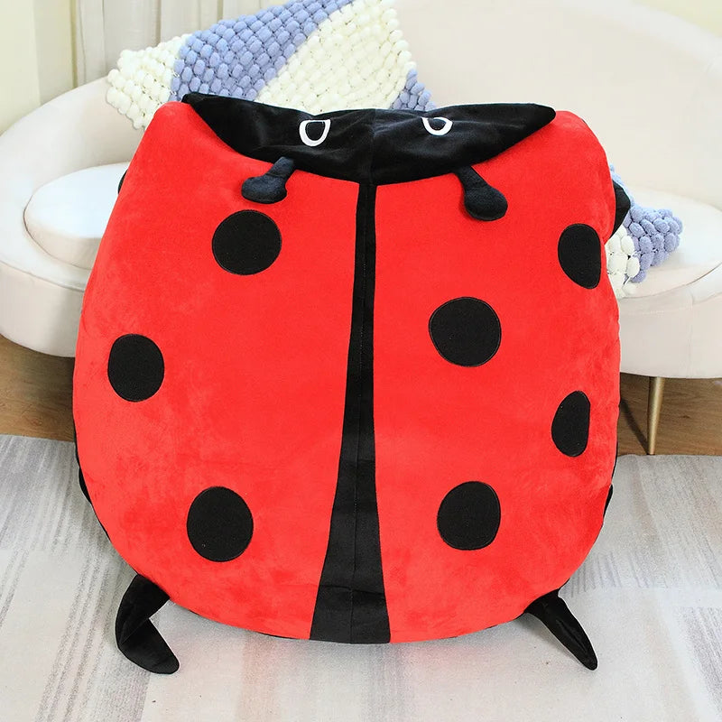 100CM Wearable Insect Plush Toys Ladybug Stuffed Cushion Funny Party Cosplay Doll Stuffed Soft Plush Sleeping Pillow Gifts - Bear Hugs