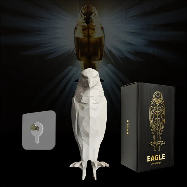 Enchanting Wall Mounted Owl & Eagle Lamp