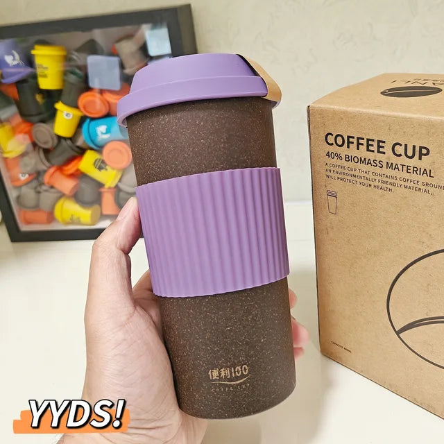 Sustainable Bamboo Coffee Cups (380 ml)