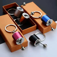 Car Gear Box Metal Keychain