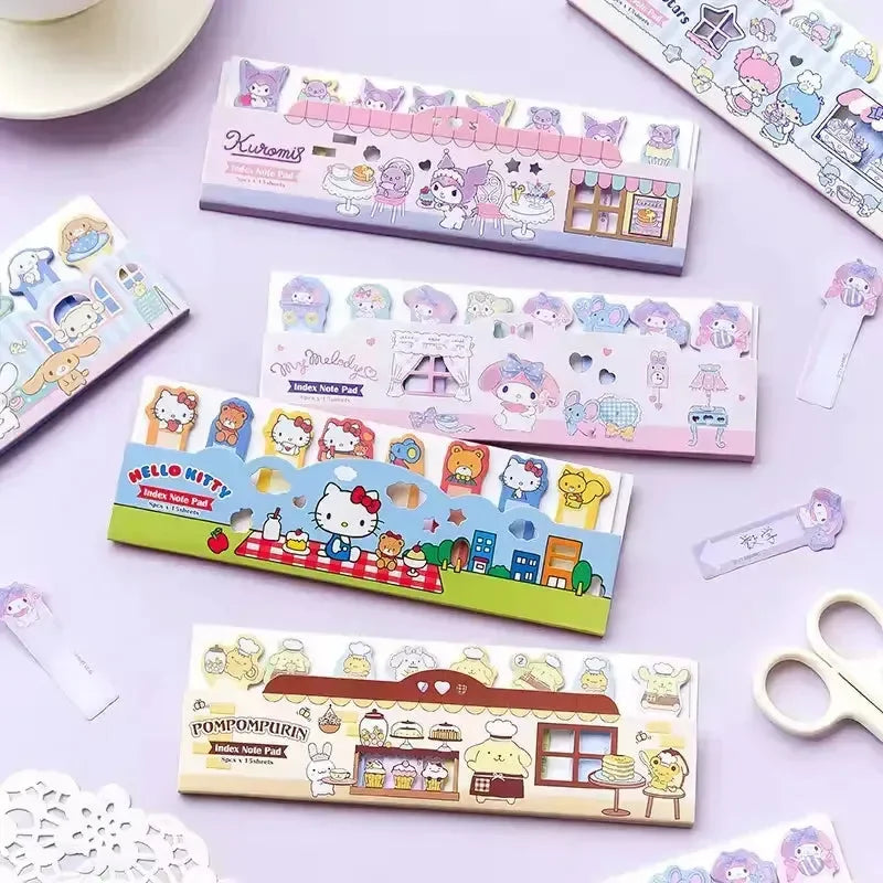 Kawaii Keepsakes Sanliou Sticky Notes (120 Pcs)
