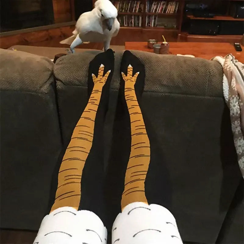 Cluck and Strut 3D Socks