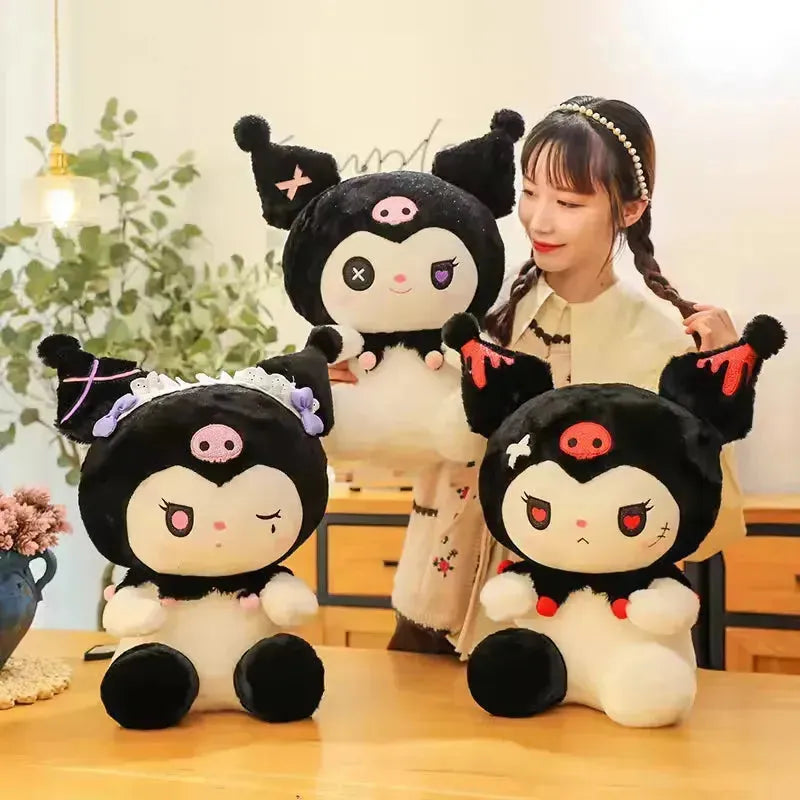 Dark Devil Kuromi Plush Toy