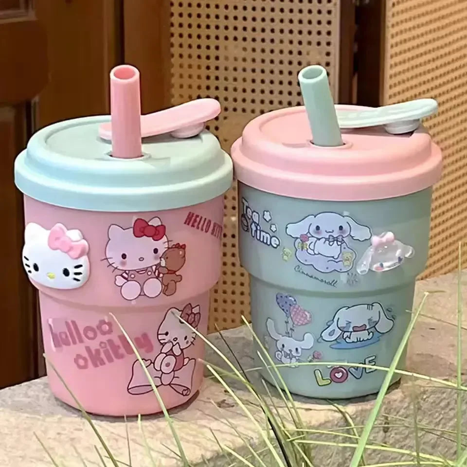 Sanliou DIY Kawaii Straw Cup (420 ml)