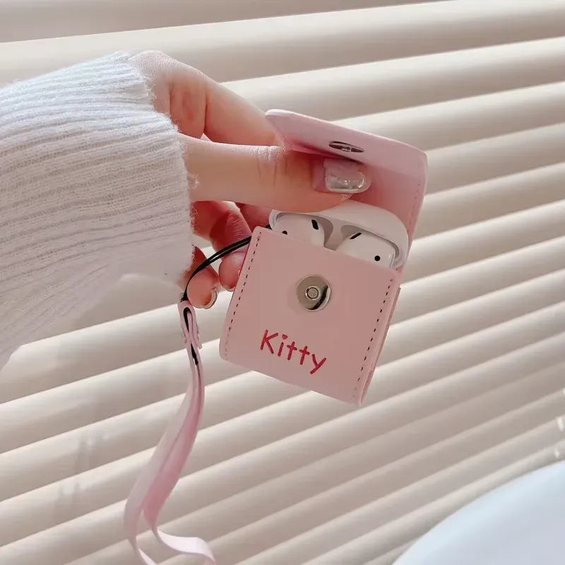 Hello Kitty Leather AirPods Case